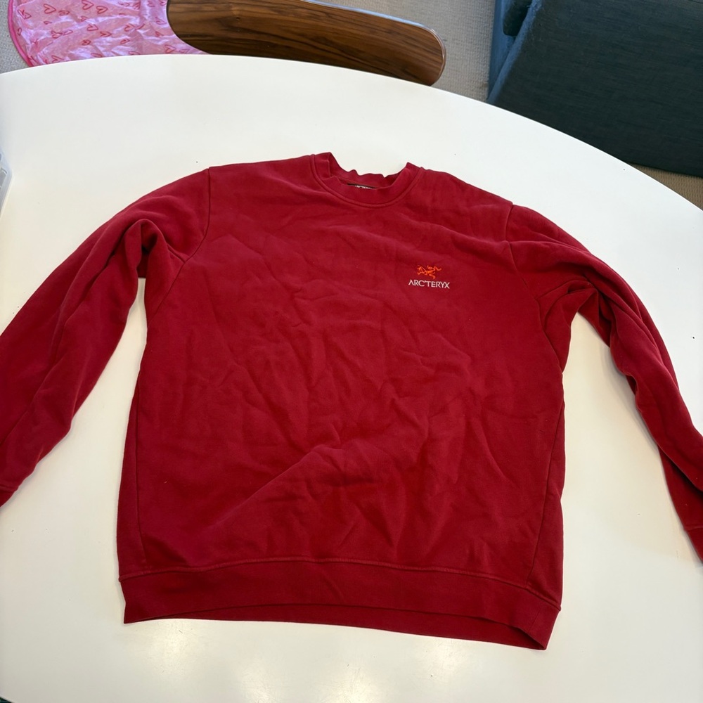 Arc'teryx Red Crewneck Sweater